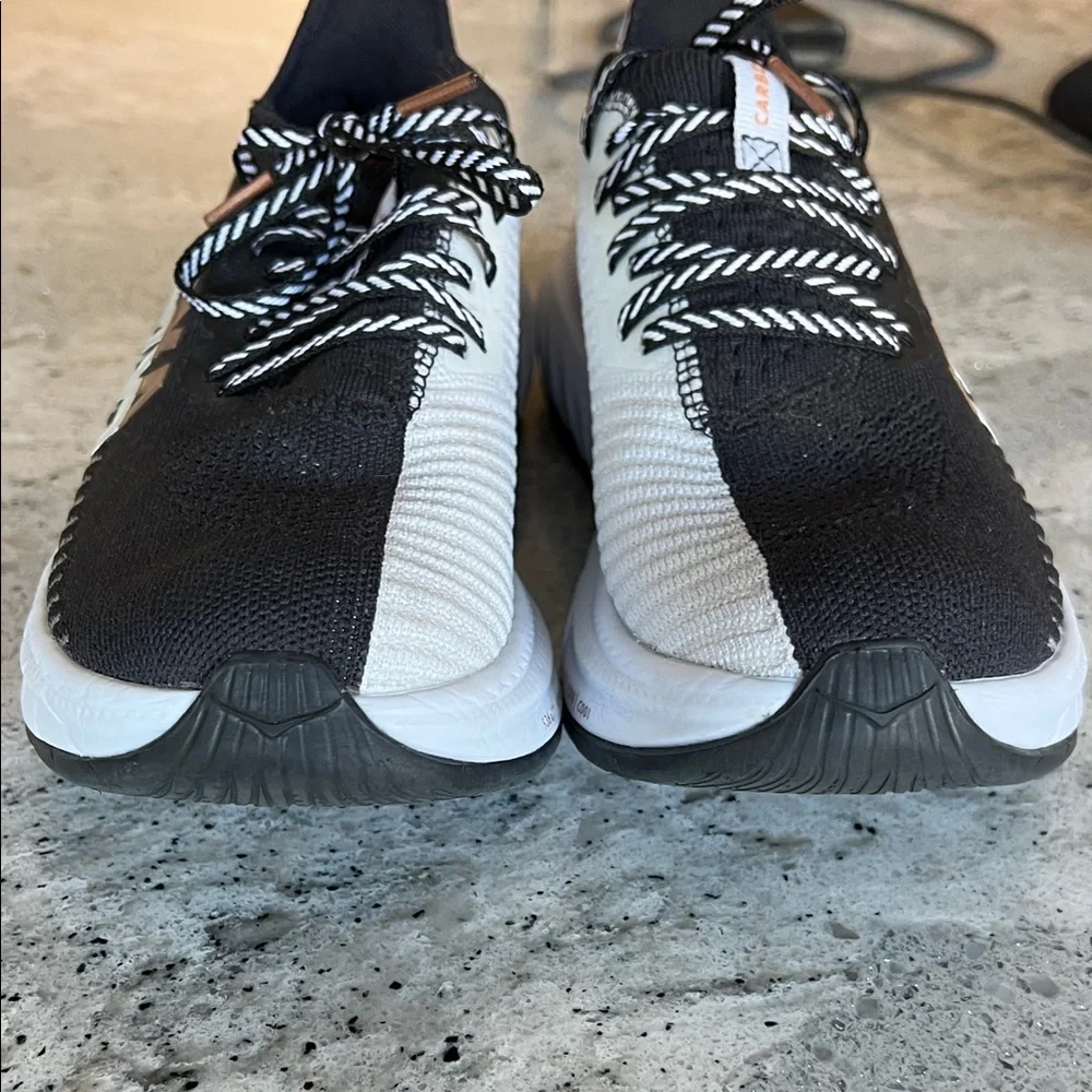 HOKA Hoka One One Running Carbon Black Athletic Shoes Size 8 - Picture 4 of 10